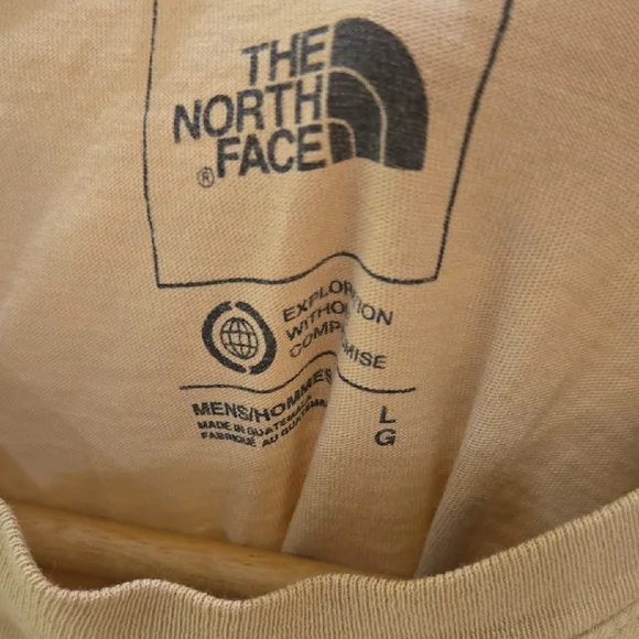 The North Face Beige Short Sleeve Tee - Picture 3 of 4